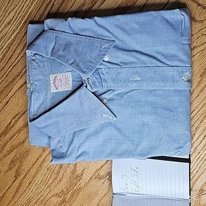 Brooks Brothers Dress Shirt 17 1/2-34 (XL)